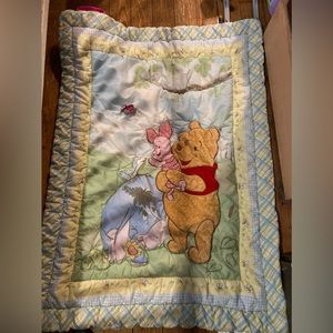 Vintage Winnie the Pooh blanket